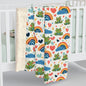 Ribbit Rainbows Sherpa Fleece Blanket