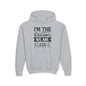 I'm The Reason We Are Late Youth Heavy Blend Hoodie