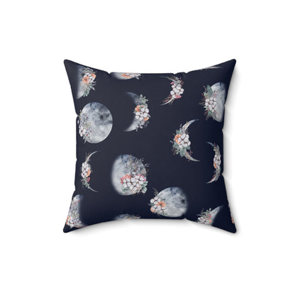 Lunar Garden Throw Pillow