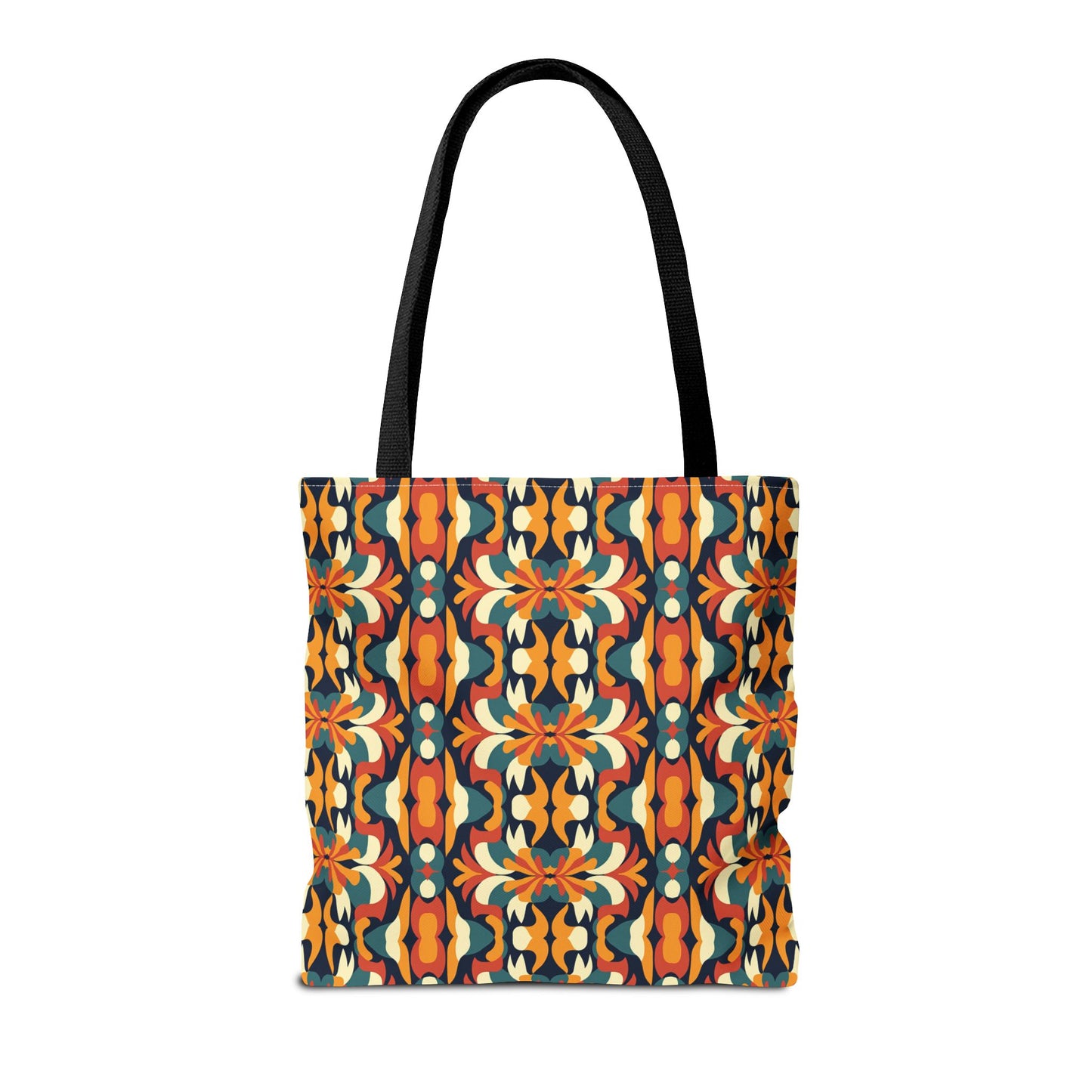 Autumn Kaleidoscope Canvas Tote Bag