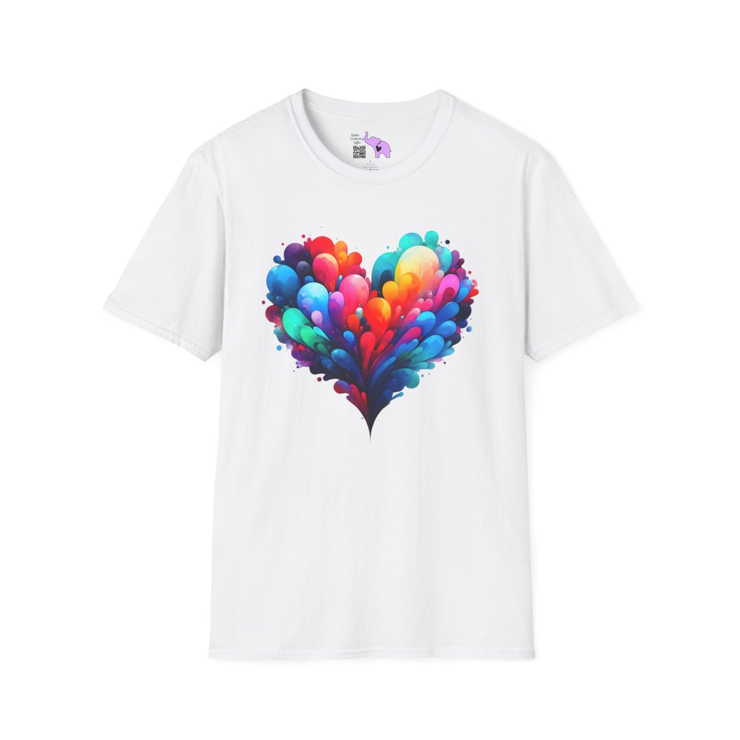 All the Feels Heart Adult T-shirt