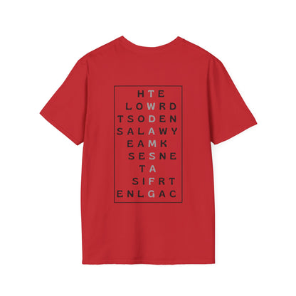 The World Doesn't Always Make Sense at First Glance T-shirt