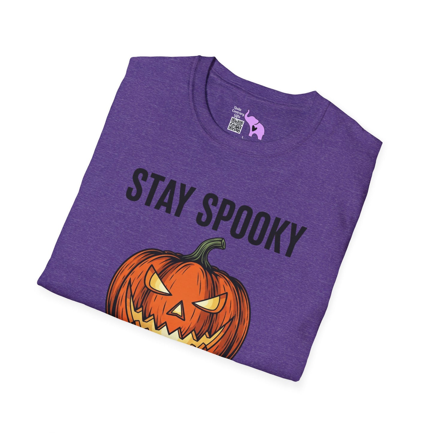 Stay Spooky (Pumpkin/Skull) Adult T-shirt