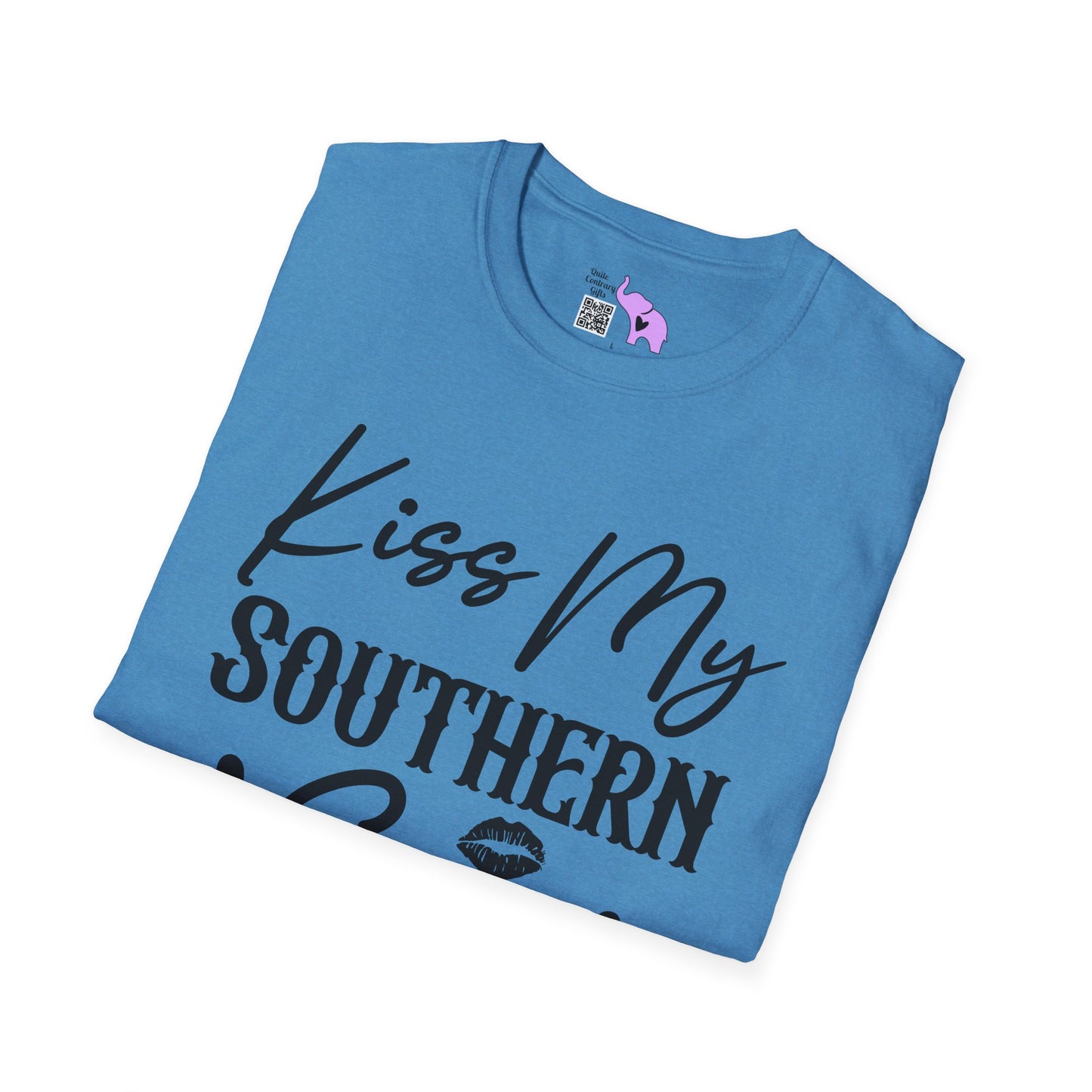 Kiss My Southern Sass Adult T-shirt