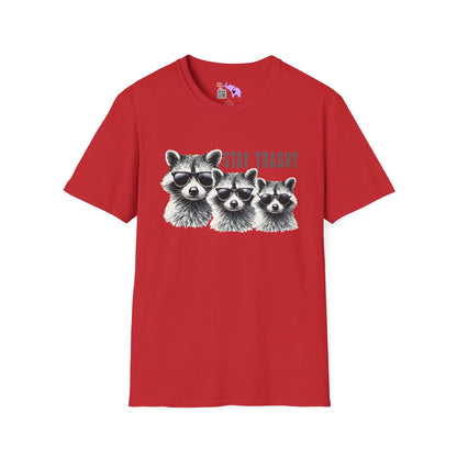Stay Trashy (Racoon) Adult T-shirt