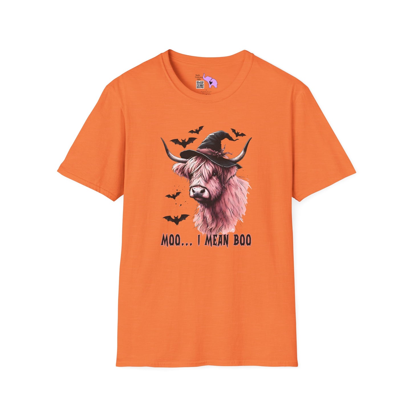Moo...I Mean Boo Adult T-shirt