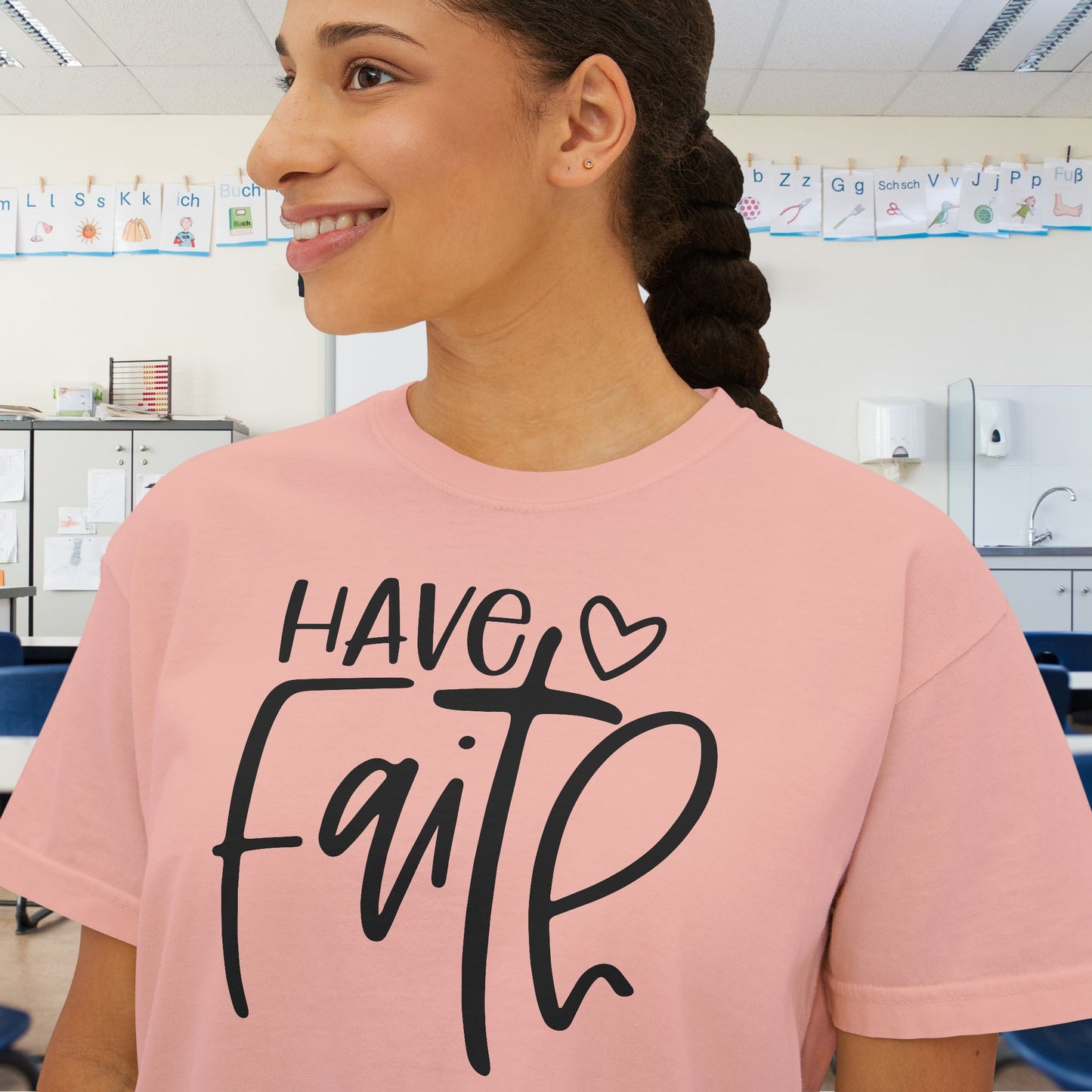 Have Faith Women's Boxy Tee