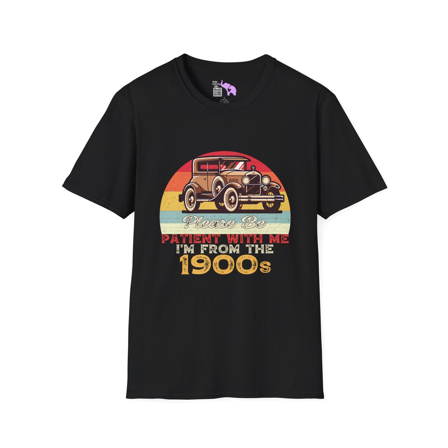Please Be Patient With Me I'm From The 1900's (Classic Car) Adult T-shirt