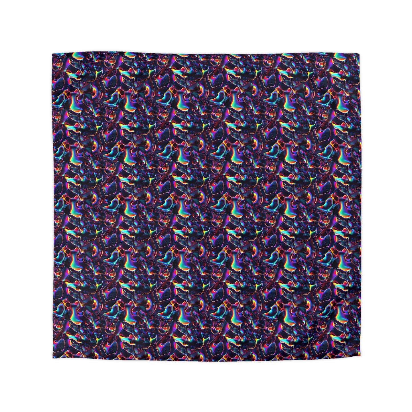 Holographic Mirage Duvet Bedding Set
