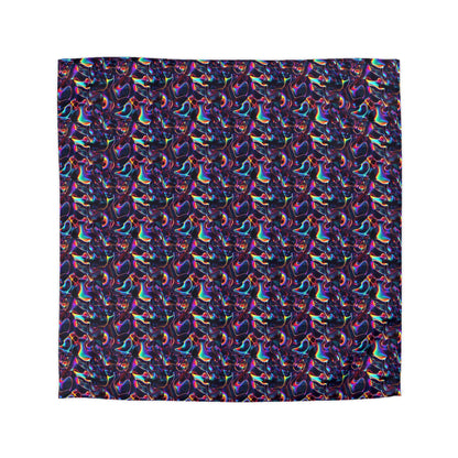 Holographic Mirage Duvet Bedding Set