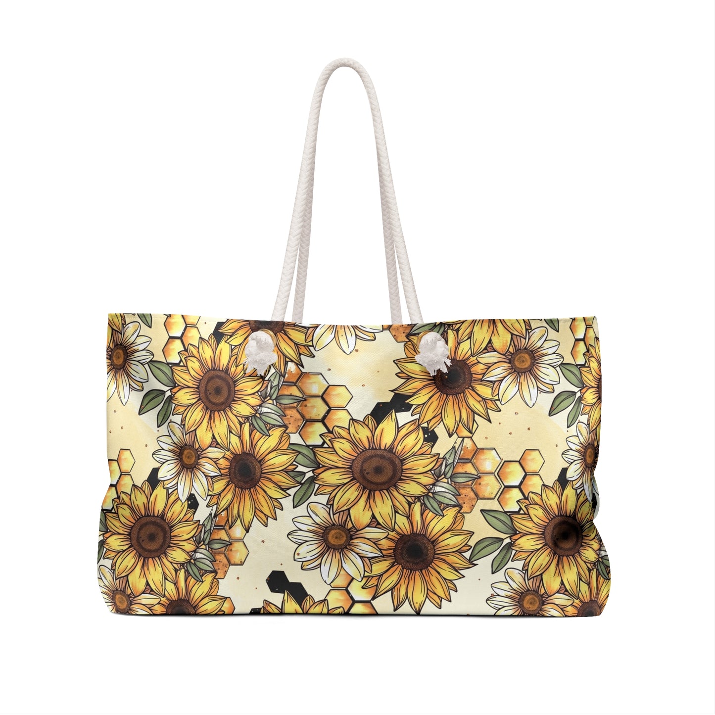 Honeycombs & Sunflowers Weekender Bag
