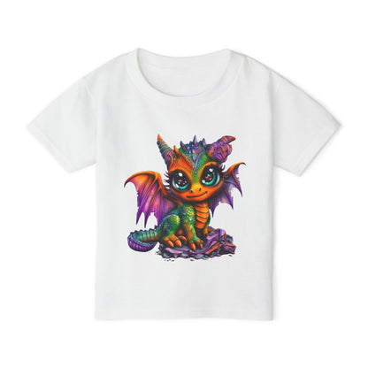 Colorful Baby Dragon Heavy Cotton™ Toddler T-shirt