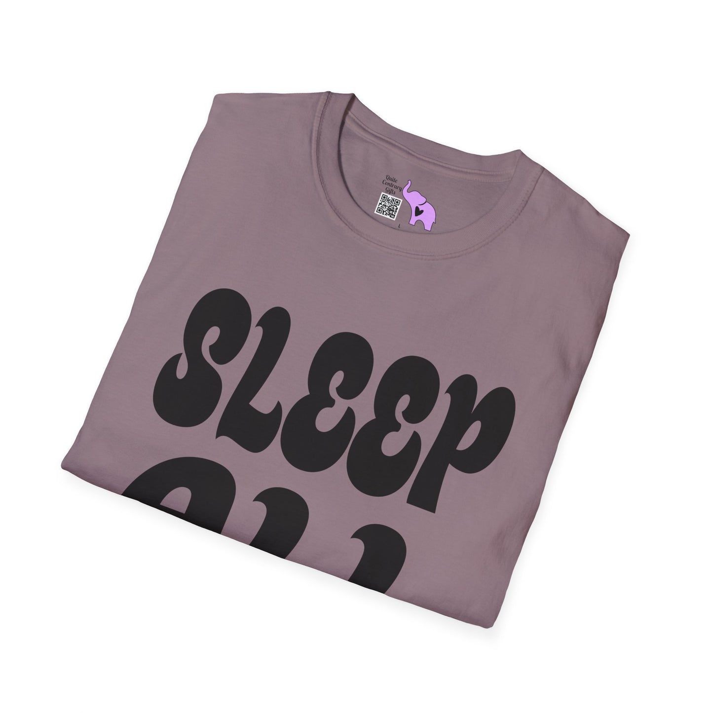 Sleep All Day Adult T-shirt