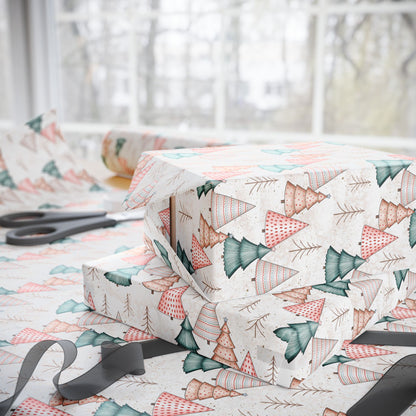 Merry Pines Wrapping Paper