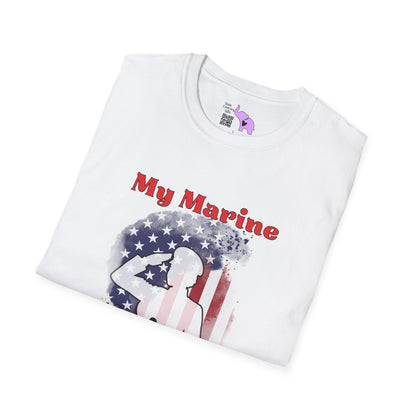 My Marine My Daughter (Mom) Adult T-shirt