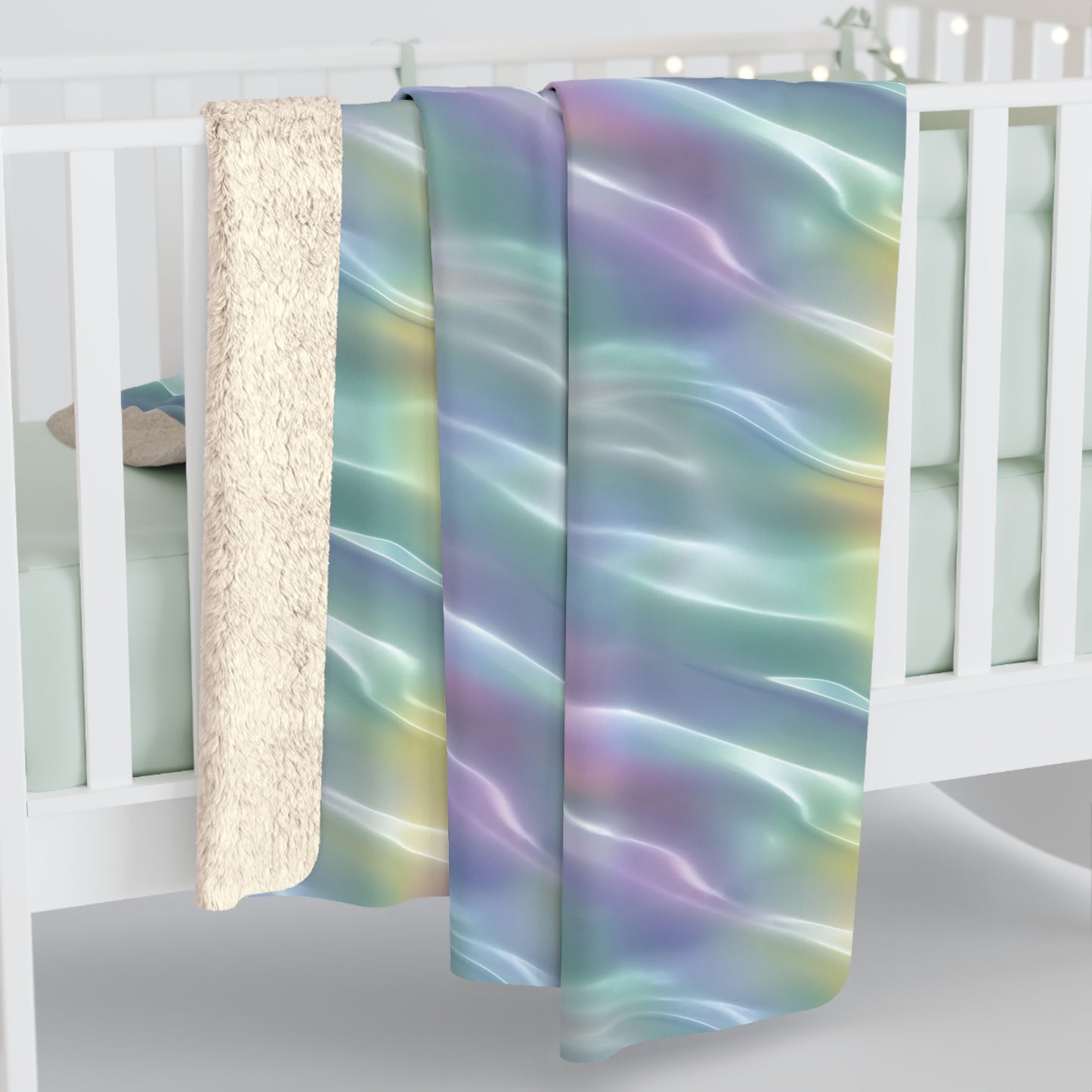 Pastel Mirage Fleece Blanket