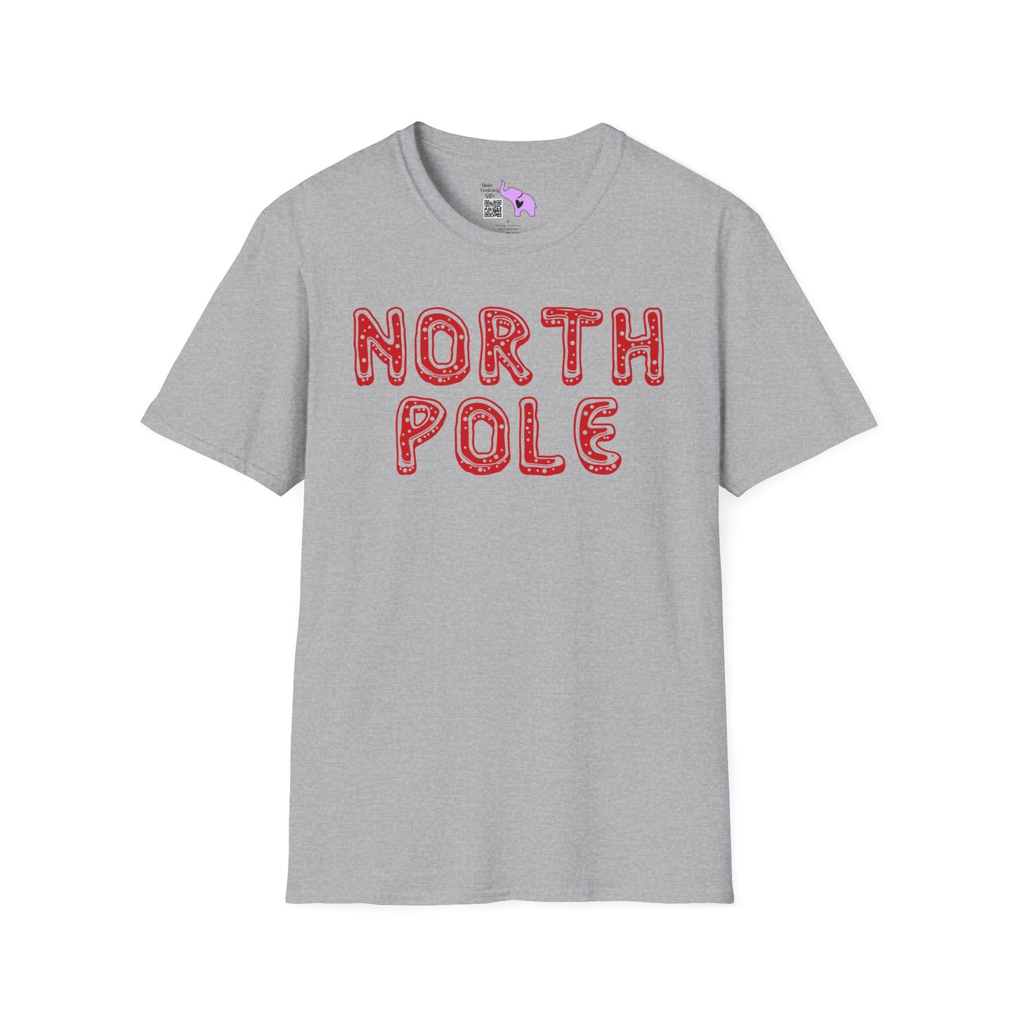 North Pole Adult T-shirt
