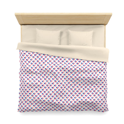 Hearts of Freedom Microfiber Duvet Cover