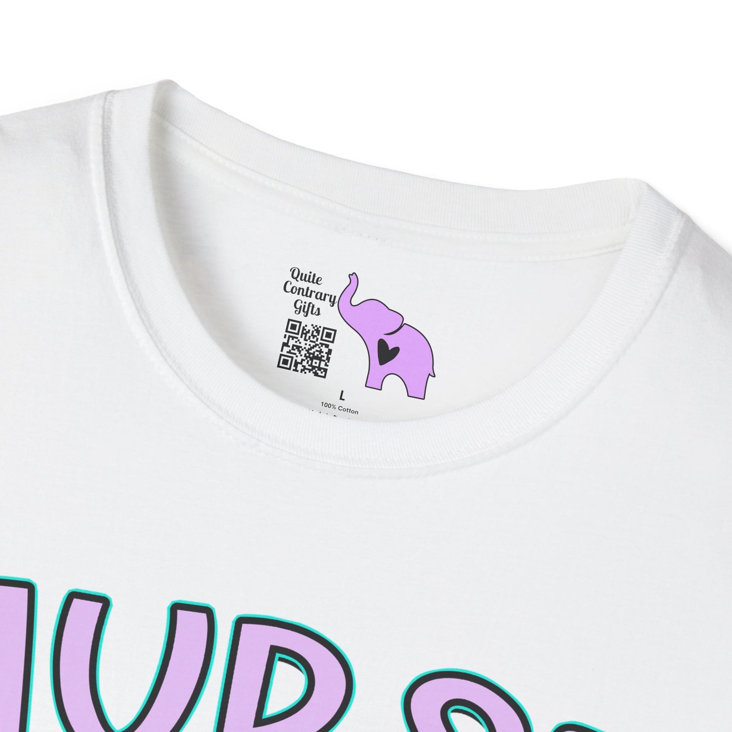 Nurse (Ribs & Flowers) Adult T-shirt