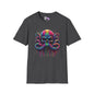 Colorful Skeleton Octopus Adult T-shirt