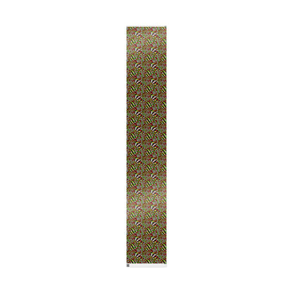 Warped Yellow/Green Checkered Wrapping Paper