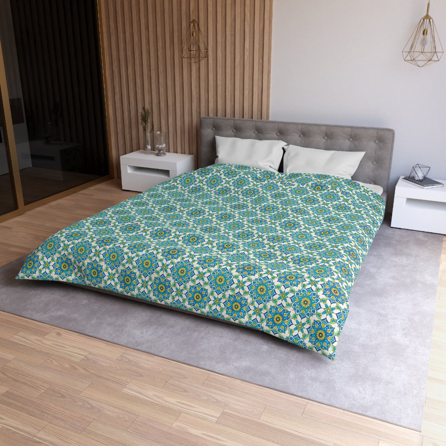 Porto Breeze Microfiber Duvet Cover