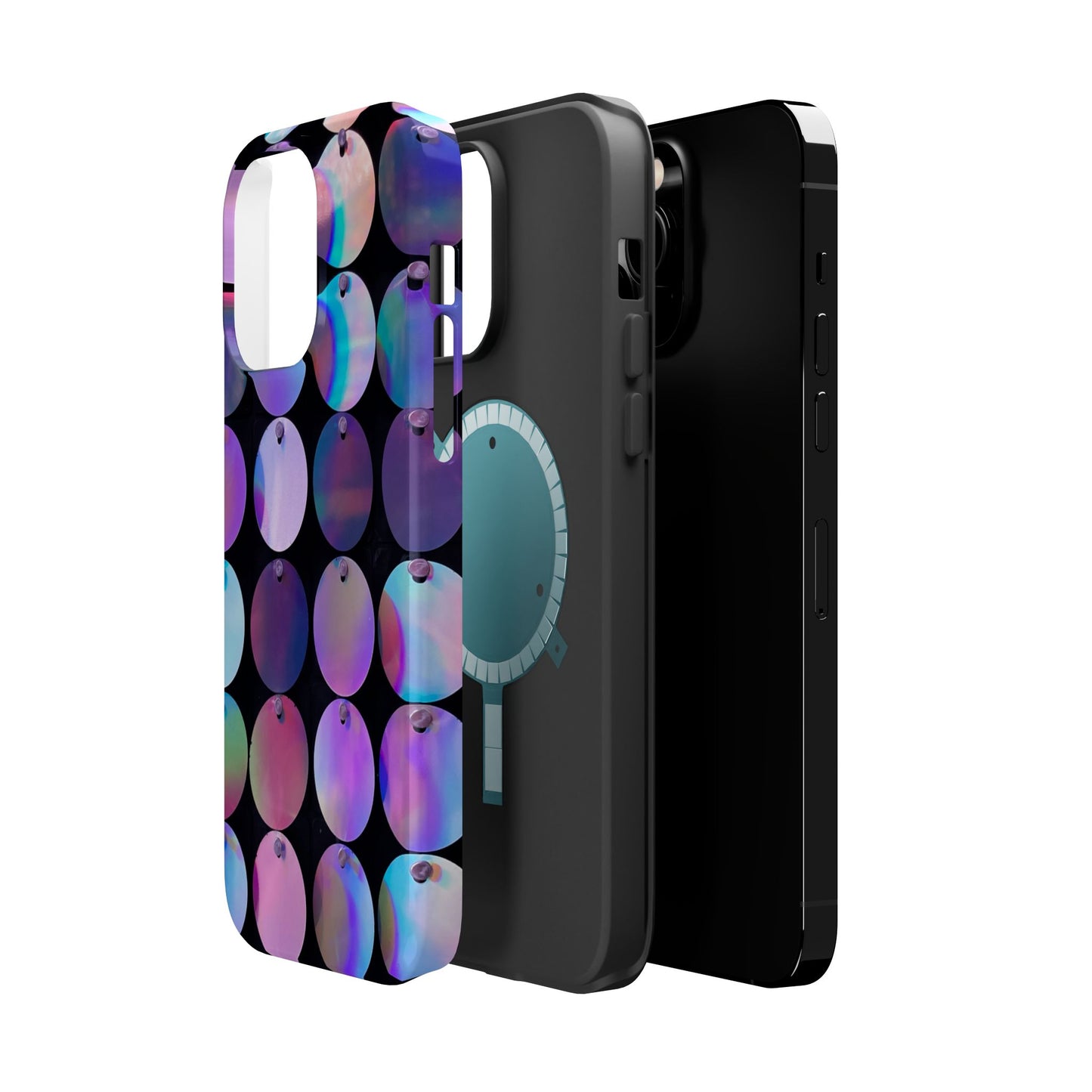 Opal Glow Sequins MagSafe® Compatible Tough Case for iPhone
