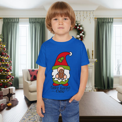 Cookie Baking Crew Gnome Heavy Cotton™ Toddler T-shirt