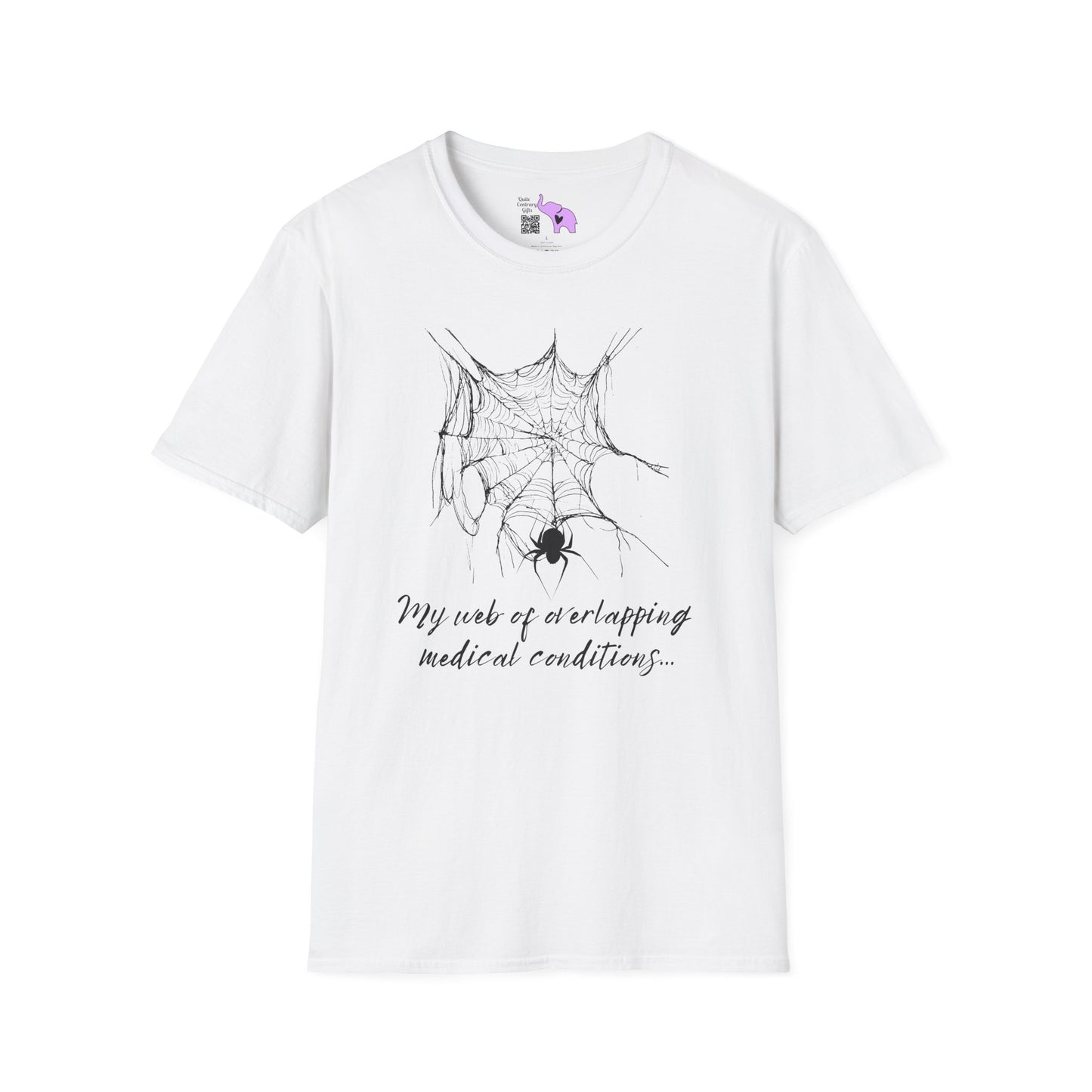 My Web of Overlapping Medical Conditions Adult T-shirt