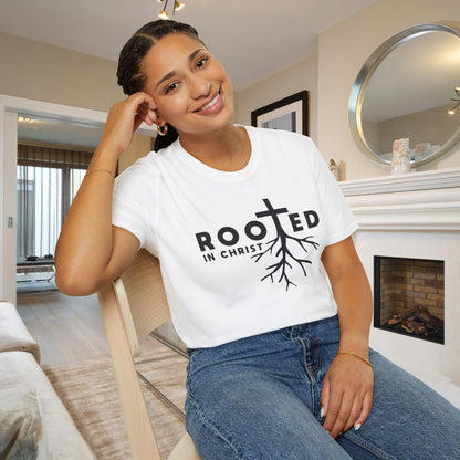 Rooted in Christ Adult T-shirt