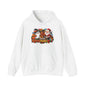 Happy Hallowthanksmas Shirt (Ghost/Turkey/Santa) Heavy Blend™ Adult Hoodie