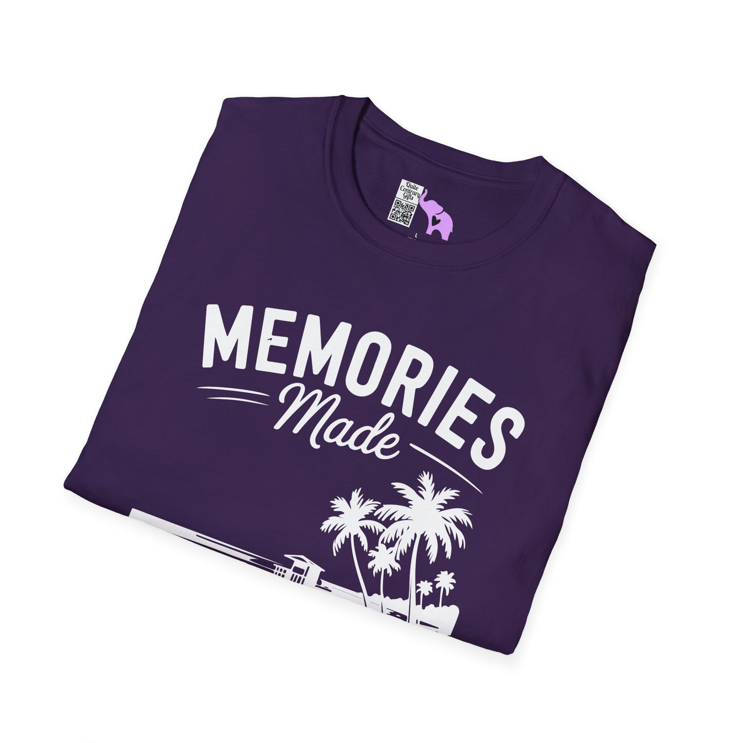 Memories Made at the Beach Last A Lifetime Adult T-shirt