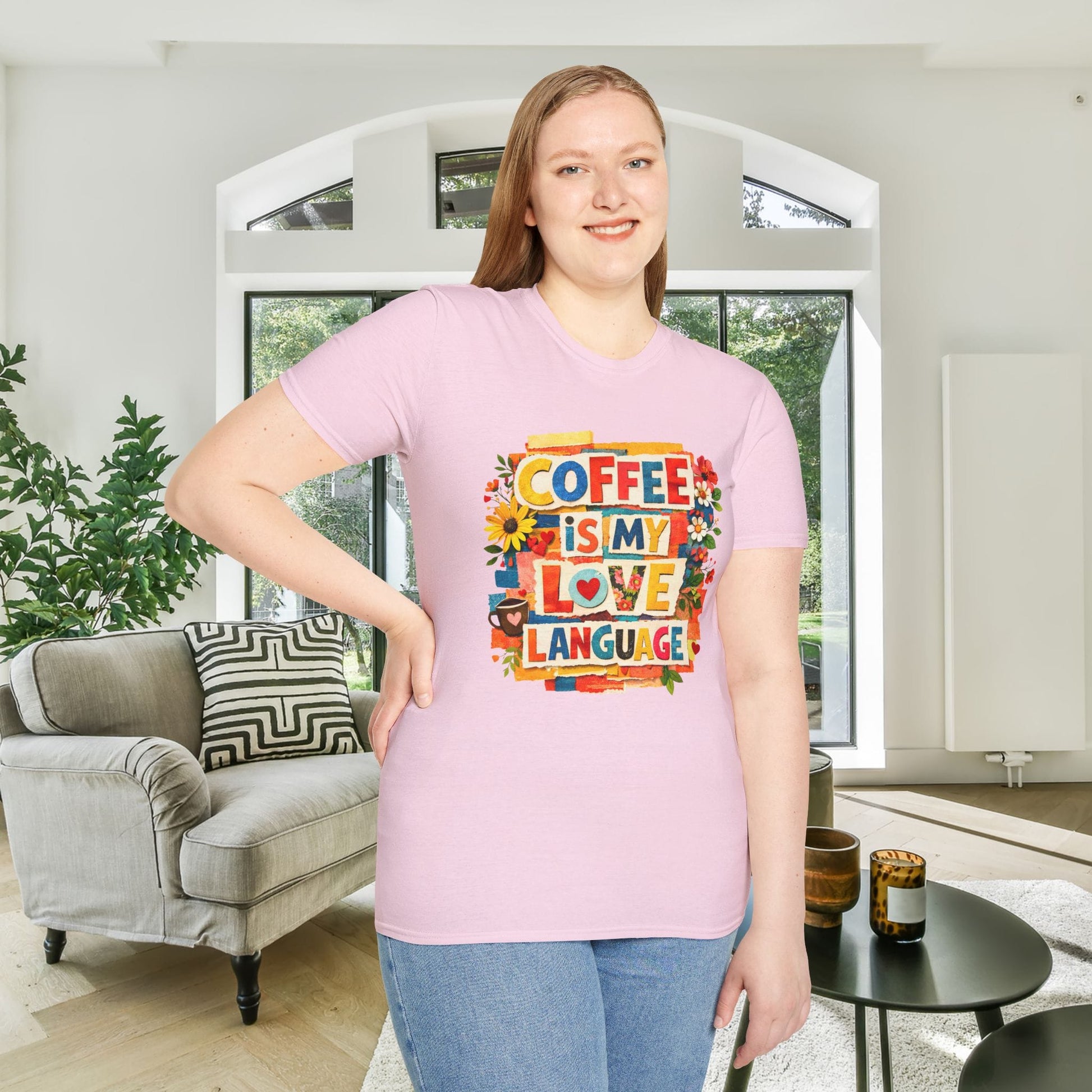 Coffee Is My Love Language Adult T-shirt