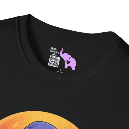 Creepy Ghost 1 Adult T-shirt