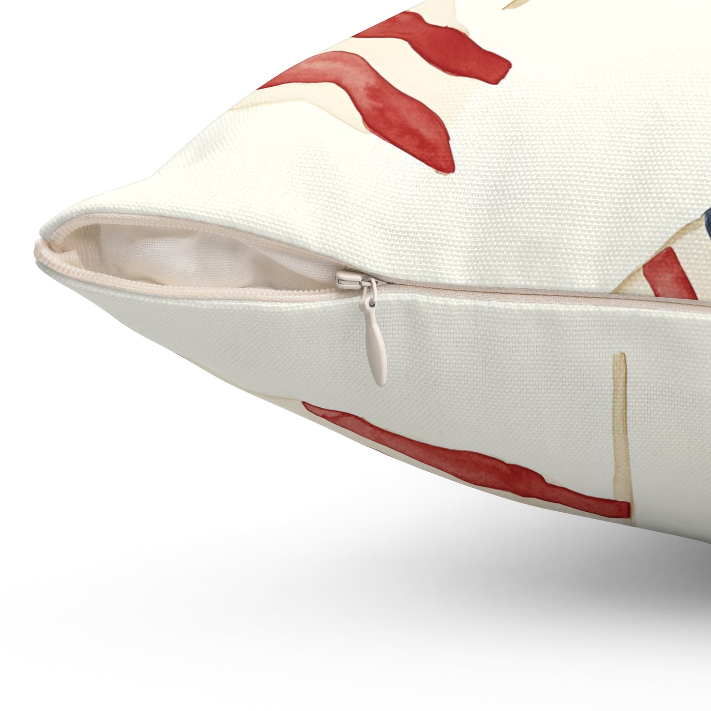 Waves of Freedom Throw Pillow