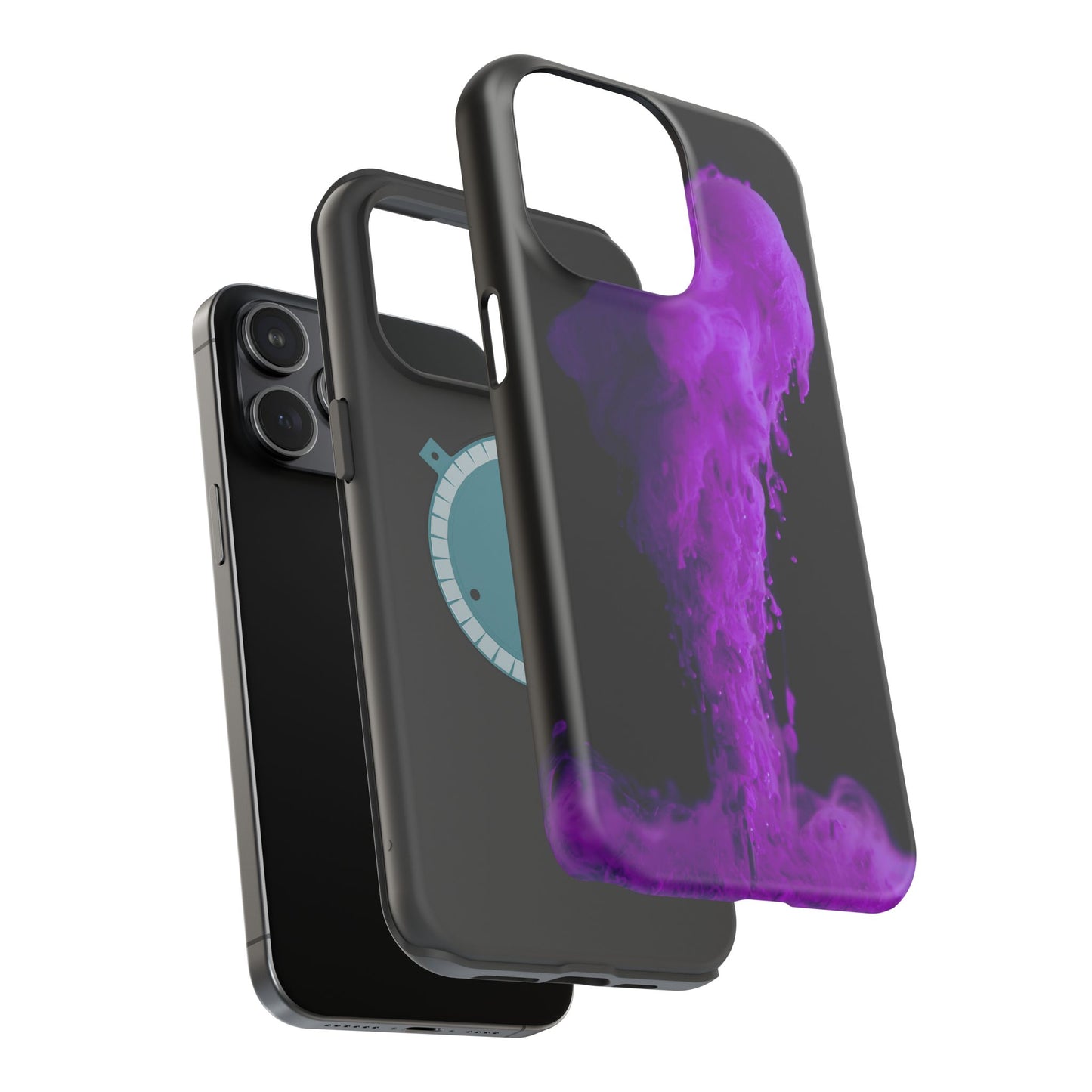 Purple Cloud MagSafe® Compatible Tough Case for iPhone