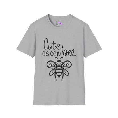 Cute As Can Bee Adult T-shirt