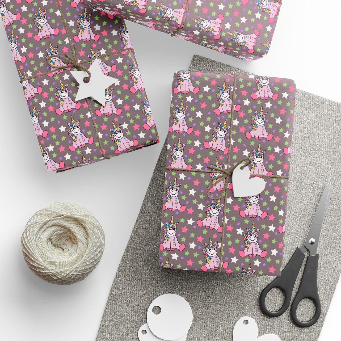 Stardust Unicorn Dreams Wrapping Paper