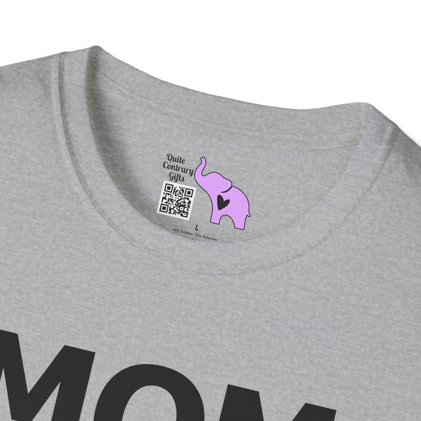 Mom Nutrition Facts Adult T-shirt