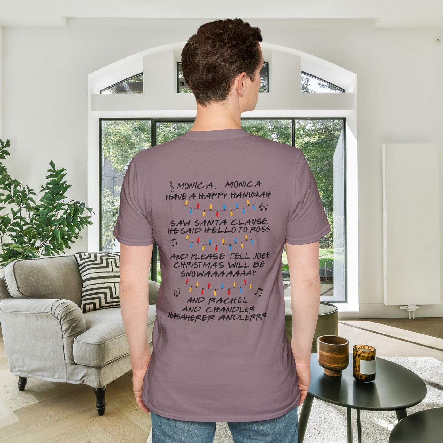 Could I BE Anymore Festive? (Friends, Phoebe's Christmas Song) Adult T-shirt