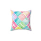 Watercolor Weave Throw Pillow
