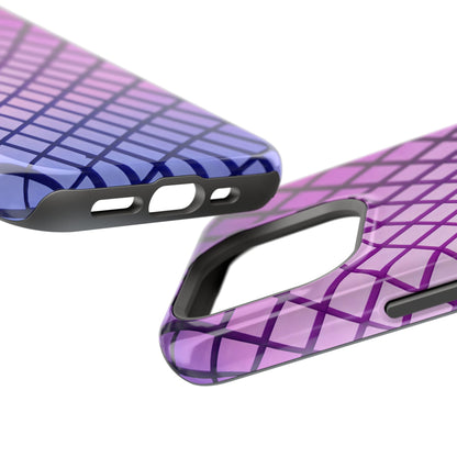 Midnight Mist Mosaic MagSafe® Compatible Tough Case for iPhone