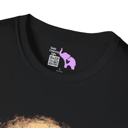 Bat Over Moon Adult T-shirt