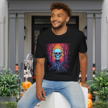 Creepy Bones 14 Adult T-shirt