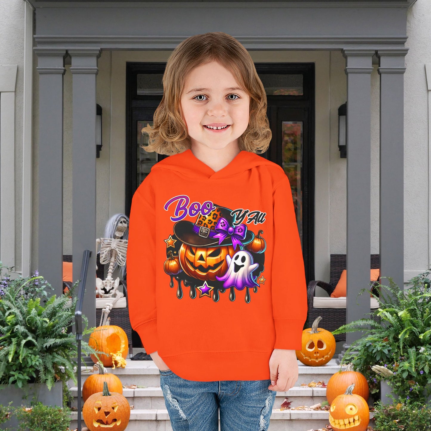Boo Y'all Toddler Hoodie