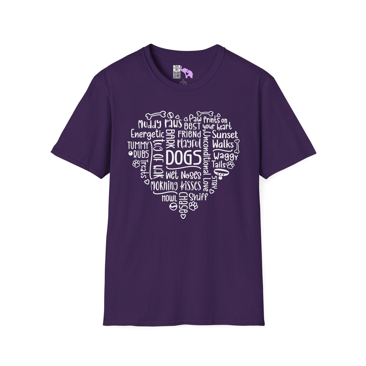 A Dog's Heart Adult T-shirt