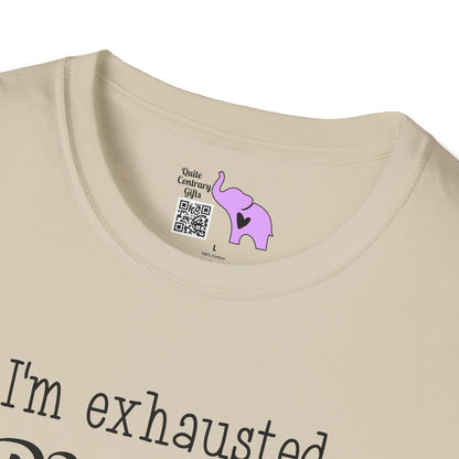 I'm Exhausted Please Don't Talk To Me Adult T-shirt