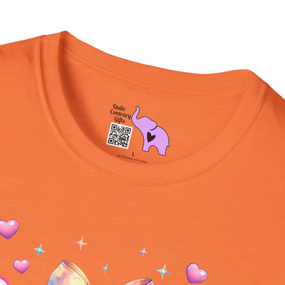 Spooky Pastel Ghost Adult T-shirt