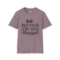 Blessed And Dog Obsessed Adult T-shirt