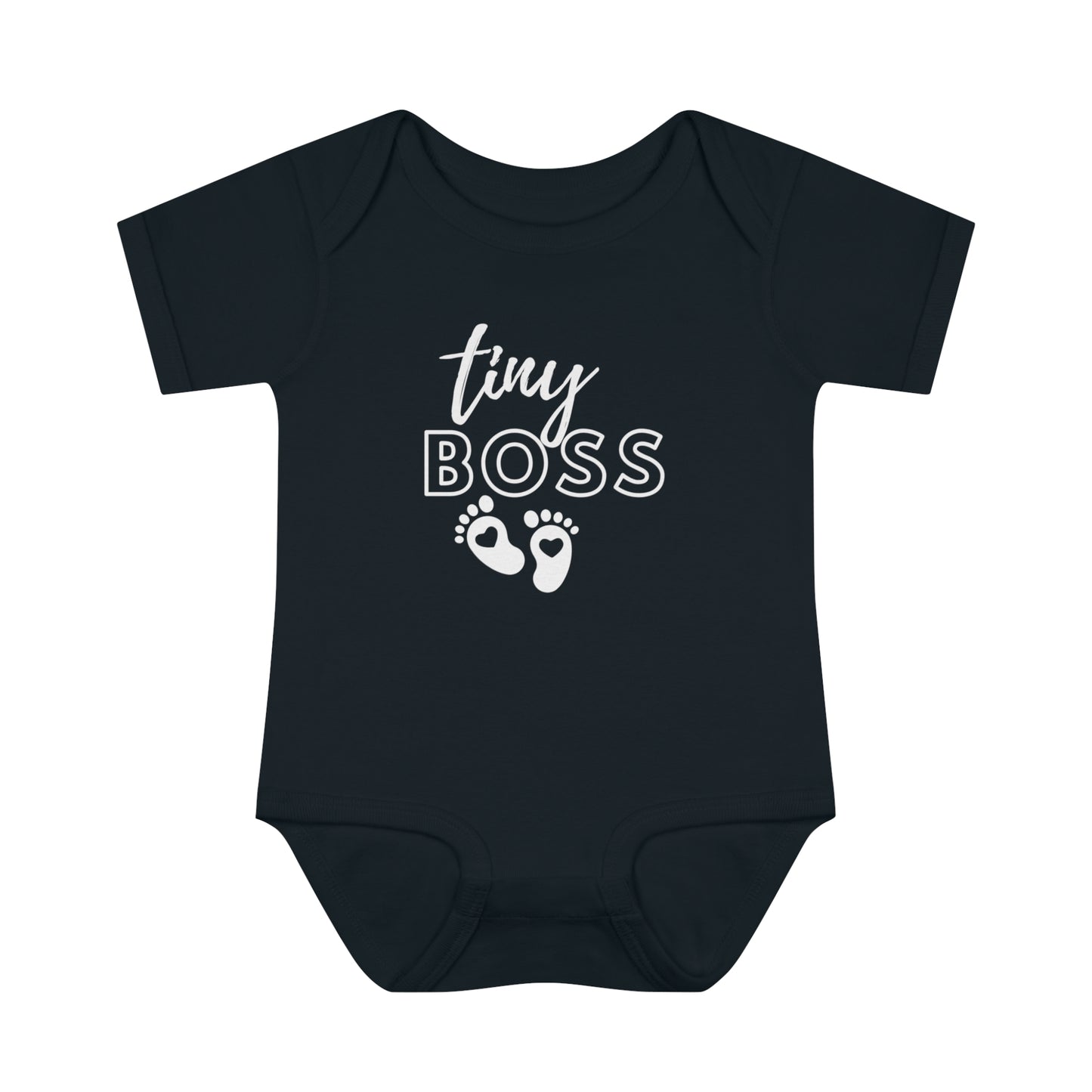 Tiny Boss Infant Baby Rib Bodysuit